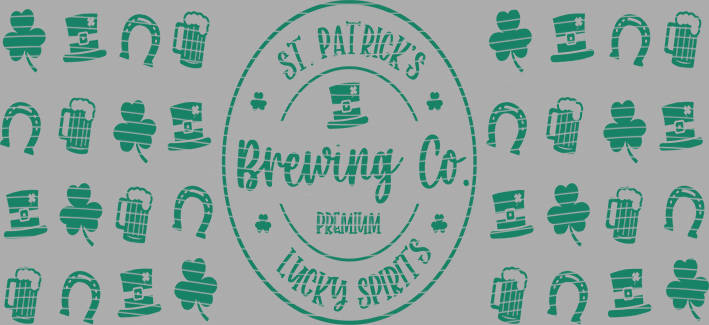 16oz St Patrick s Day-J11-178